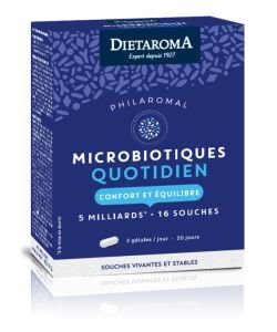 Philaromal - Microbiotiques quotidiens, 60 gélules